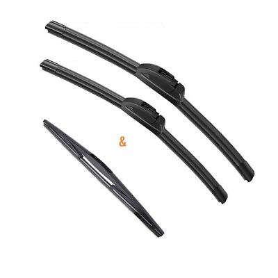 #ad Front amp; Rear Windshield Wiper Blades For Honda Pilot 2003 2008 OEM Quality USCG $22.99