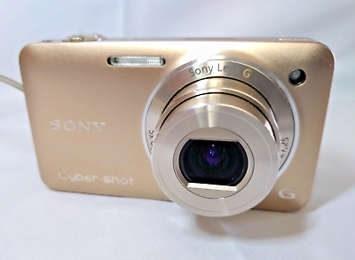 #ad SONY Cyber Shot DSC WX5 Gold 3D Compact Digital Still Camera Japanese only $108.00