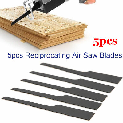 #ad 5pcs Bi Metal Reciprocating Air Body Saw Hacksaw Blades Cutting Cut Off Tool 32T $9.38