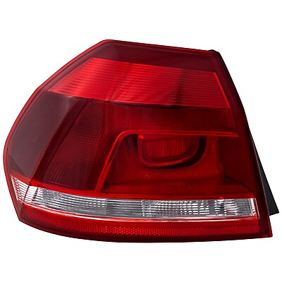 #ad Tail Light For 2012 2015 Volkswagen Passat Driver Side Outer Tail Lamp With Bulb $62.42