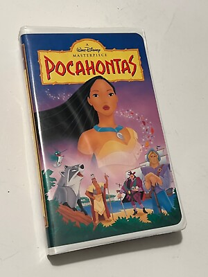 #ad Walt Disney Masterpiece Pocahontas VHS Video $3.99