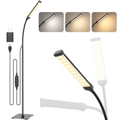 #ad Floor Lamp Reading Lamps Floor Standing 120 Leds With 3 Color Mode 3000k6000k amp; $36.97