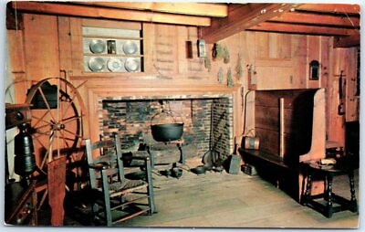 #ad The Fireplace 17th Century Room Museum of The Antiquarian Society MA $8.39