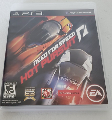#ad Need for Speed: Hot Pursuit Sony PlayStation 3 2010 PS3 Complete CIB Tested $12.00