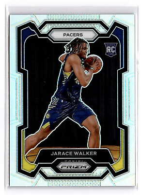 #ad 2023 24 Panini Silver Prizm Jarace Walker #168 Indiana Pacers RC $4.20
