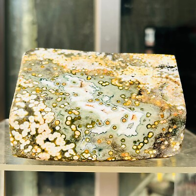 #ad 1.078kg Natural Colourful Ocean Jasper Crystal Freeform Display Specimen Healing $150.00