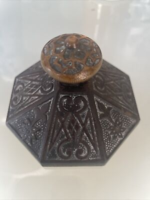 #ad Antique Victorian Era Aesthetic Period Bronze Desk Paperweight 1890 Aged Patina $120.00