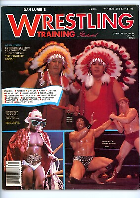 #ad Wrestling Training Winter 1982 83 $40.00
