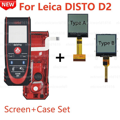 #ad Display For Leica DISTO D2 Laser Distance Meters 3 Types LCD ScreenCase Set NEW $72.99