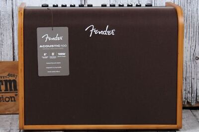 #ad Fender® Acoustic 100 Acoustic Guitar Amplifier 100 Watt 1 x 8 Amp with Bluetooth $399.99