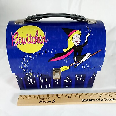 #ad Modern Vintage Vandor Bewitched TV Show Collectible Tin Copyright 2000 Lunchbox $15.99