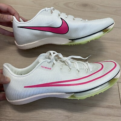 #ad Nike Air Zoom Maxfly Sail Fierce Track Spikes Mens Size 8 Lemon Pink DH5359 100 $90.00