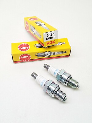 #ad 10187 CMR6H 3365 NGK Rotary Spark Plugs Qty. 2 Pieces Free Shipping $12.16