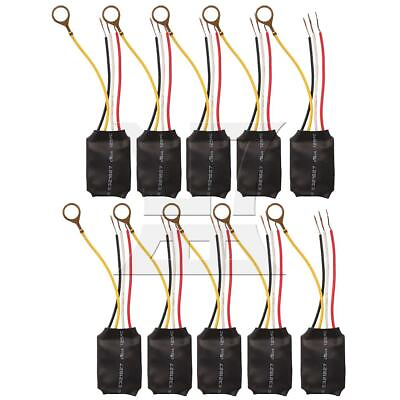 #ad 10PCS AC120V 240V Table Lamp 3 Way Touch Control Sensor Lamp Switch Dimmer $19.71