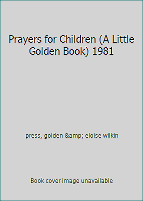 #ad Prayers for Children A Little Golden Book 1981 $4.09