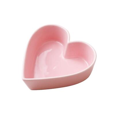 #ad Cute Heart Shaped Ceramic Bowl Salad Bowl Dessert Bowl Snack Bowl. $20.55