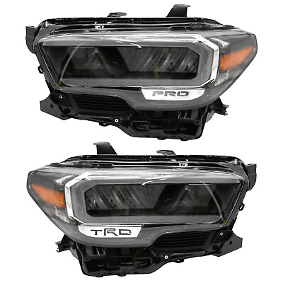 #ad For 2020 2023 Toyota Tacoma SE TRD PRO Headlight Assembly LED DRL Left Right $445.00