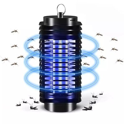 #ad 1 2PK Electric UV Mosquito Killer Lamp Outdoor Indoor Fly Bug Insect Zapper Trap $9.53