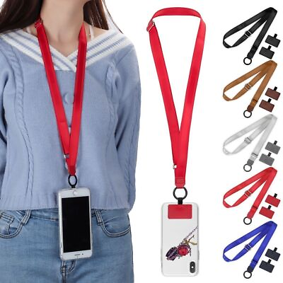 #ad Universal Phone Lanyard Case Cover Mobile Phone Neck Holder Sling Adult $6.56