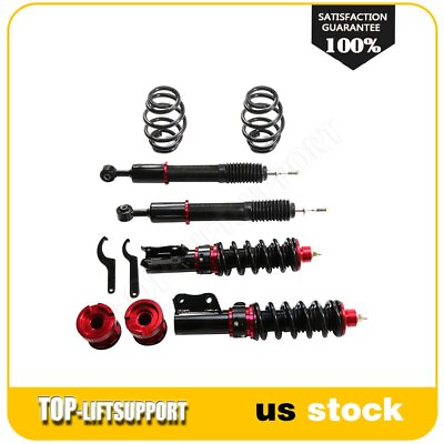 #ad Coilovers Struts For 2007 08 Honda Fit 1st Gen USA Model Adjustable Height Kits $229.94