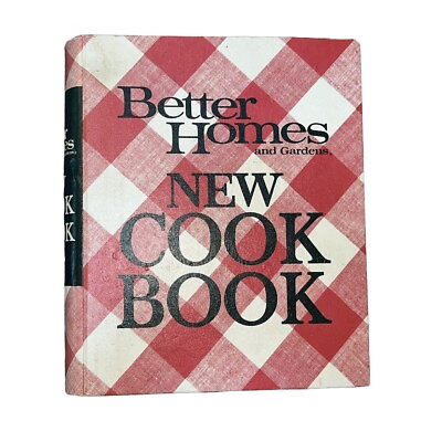 #ad Vintage 1968 Better Homes amp; Gardens New Cookbook 5 Ring Binder 5th edition 1972 $34.95