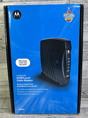 #ad Motorola SB5101U SURFboard Cable Modem $45.00
