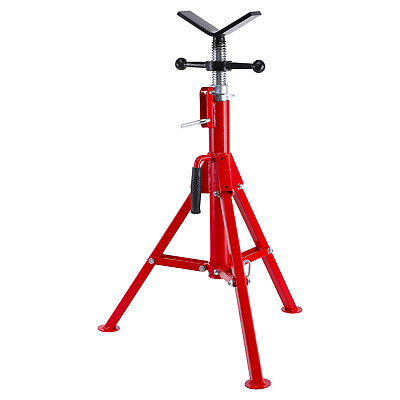 #ad V Head Pipe Stand Folding Tripod 28quot; 52quot; Height 1 8quot; 12quot; Pipe 2500Lb Steel $89.90