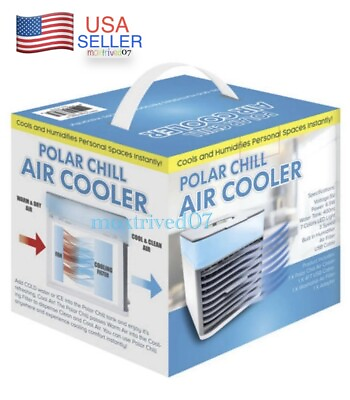 #ad Portable Personal Air Conditioner Cooler 3 Fan Speed Humidifier Washable Filter $29.97