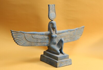 #ad Antique BC Statue of winged Egyptian goddess Isis Ancient Egyptian Antiquities $269.10