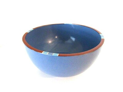 #ad Dansk MESA SKY BLUE 8quot; Mixing Serving Bowl 8quot; Made in Portugal $38.72