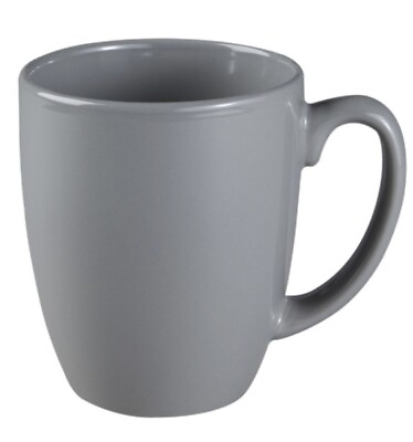 #ad Corelle Stoneware Slate Gray 11 oz Set of 2 Coffee Tea Mugs $18.00