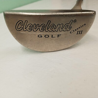 #ad Cleveland Golf Classics 3 Putter RH 36quot; Soft Steel Head Steel Shaft $37.00