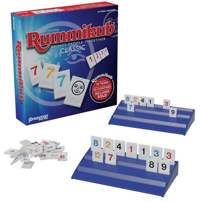 #ad Rummikub Classic Edition The Original Rummy Tile Game for Ages 8 and Up Gift $15.97