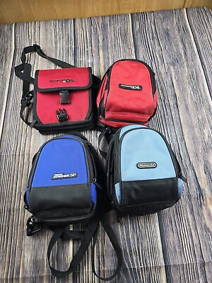 #ad Nintendo DS Gameboy Advance SP Nintendo Mini Travel Carrying Bags Lot Of 4 $48.99