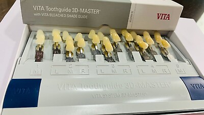 #ad VI TA Toothguide 3 D Master With Bleached Shades All Natural Shade Free Ship $141.58