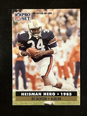 #ad 1991 Pro Set Heisman Hero #42 Bo Jackson $1.49