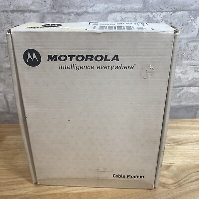 #ad Motorola SURFboard SB5101 Cable Modem High Speed New Open Box $9.99