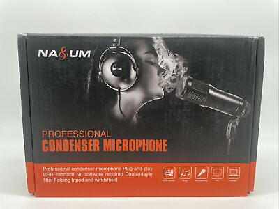 #ad Professional USB Condenser MicrophoneNASUM Recording MicrophoneUSB Microphone $14.88