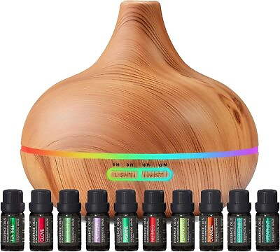 #ad Ultimate Aromatherapy Diffuser amp; Top 10 Essential Oil Set Ultrasonic Diffuser $61.95