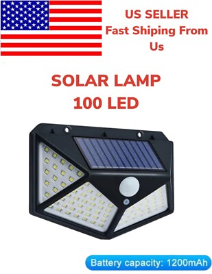 #ad Solar Lamp 100 Led For Interiors and Exteriors $13.00