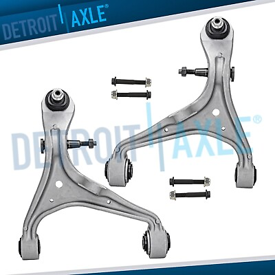 #ad 2 Front Lower Control Arms with Ball Joints for 2008 2009 Cadillac CTS STS SRX $211.87