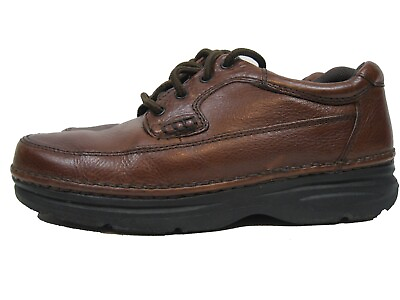 #ad Nunn Bush Mens Cameron Shoes 10 M Comfort Gel Brown Leather Oxford 83890 64 $39.98