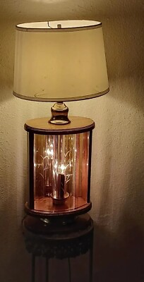#ad #ad vintage mid century table lamp $100.00
