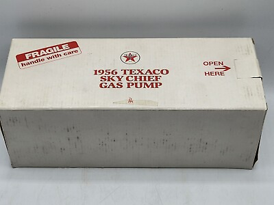 #ad Danbury Mint 1956 Texaco Sky Chief Gas Pump in Box $38.75
