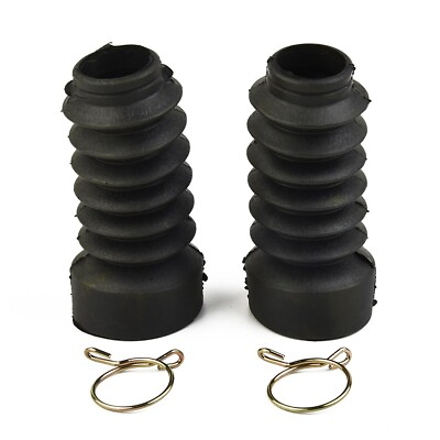 #ad 1 Pair Front Fork Rubber 103mm Long Accessories Dust Cover For Motorbike $13.08