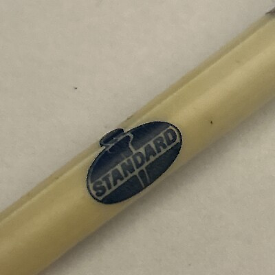 #ad VTG Ballpoint Pen Standard Oil Gas quot;Standard Products and Fast Servicequot; $15.00