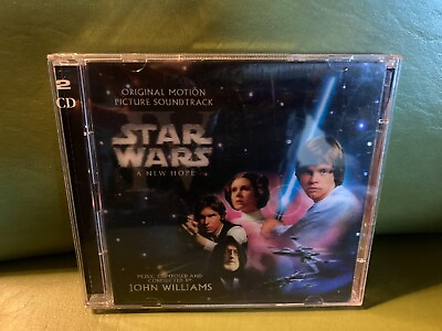 #ad Star Wars: Episode IV A New Hope Soundtrack CD Lenticular 2004 Sony Nice $16.00