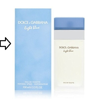 #ad Dolce amp; Gabbana Light Blue 3.3 oz 3.4 oz EDT Spray for Women Brand New Sealed $29.90