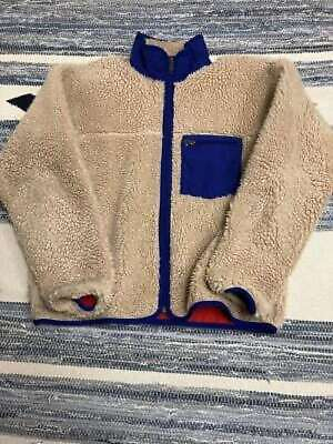 #ad Patagonia Vtg Fleece Jacket Retro X Made in USA Size M Men#x27;s Outerwear $650.00