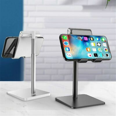 #ad Adjustable Universal Tablet Stand Desktop Holder Mount Mobile Phone iPad iPhone $7.98